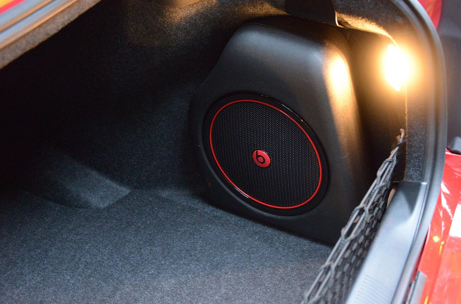 beats subwoofer for dodge charger